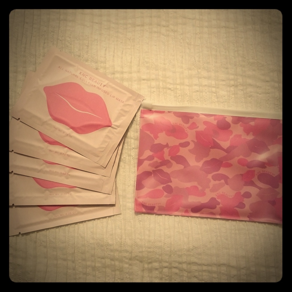 KNC Beauty All Natural Collagen Infused Lip Masks